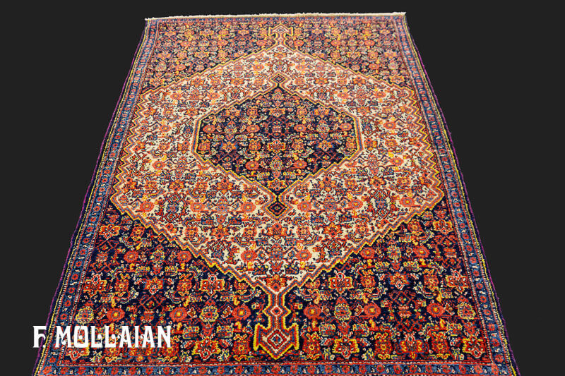 Antique Persian Senneh Rug n°:57375493